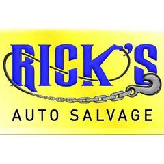 Ricks auto salvage - Rick's Auto & Truck Parts, Amite, Louisiana. 82 likes · 56 were here. Formally known as Rick's Auto for 50yrs, before 3 greedy people put money before her true family /community! Those 3 should be...